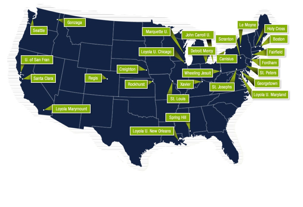 jesuit education map